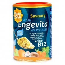 Marigold bezglutēna pārtikas rauga pārslas Engevita ar cinku un B12, 100g
